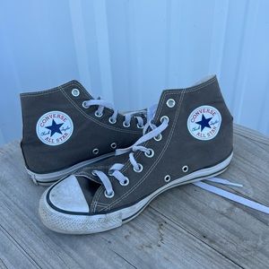Brown High Top Converse